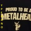 Proud to Be A Metalhead T-Shirt. XL size