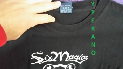 Six Magics T-Shirt. Chilean Power Metal
