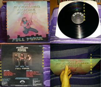 THE STERLING COOKE FORCE: Full Force LP. Ebony Records 1984. US Heavy Rock / Heavy Metal, Hendrix influence. Check audio