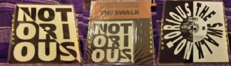 NOTORIOUS: The Swalk 7" Shaped picture disc. RARE. Robin George + Sean Harris (Diamond Head singer) + Glenn Hughes Check video