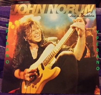 John NORUM: Live in Stockholm 12" EP. Europe guitarist, live 1988! + Thin Lizzy cover. Check audio