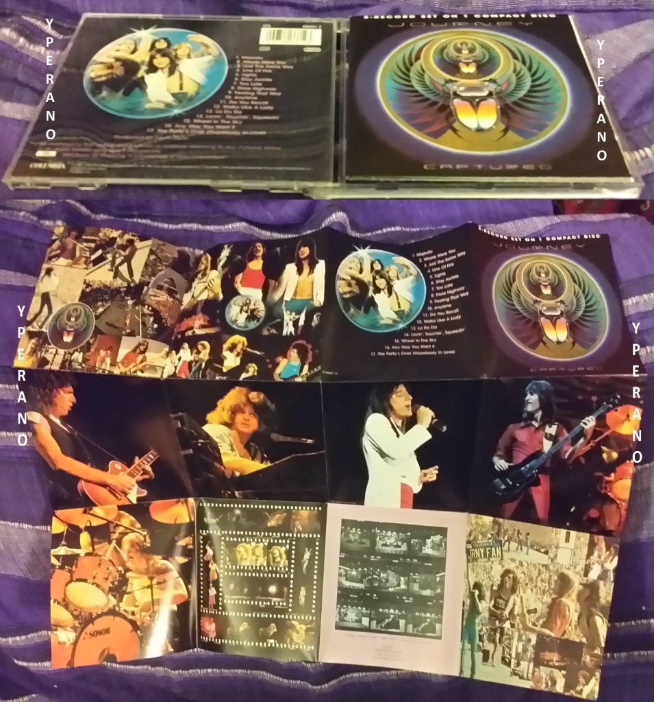 JOURNEY: Captured CD LIVE [Extra Tracks -17 total- Original Recording ...