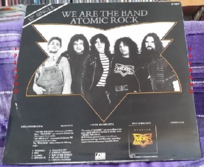 MORE: We Are The Band 12" + Atomic Rock. Legendary N.W.O.B.H.M. Highly recommended. Check samples
