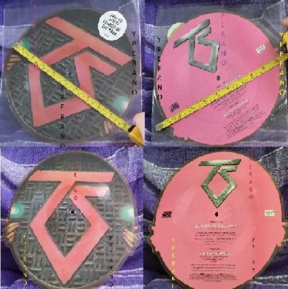 TWISTED SISTER: Leader of the pack 10" Shaped PICTURE DISC. + I wanna rock (with video intro talk). Check videos