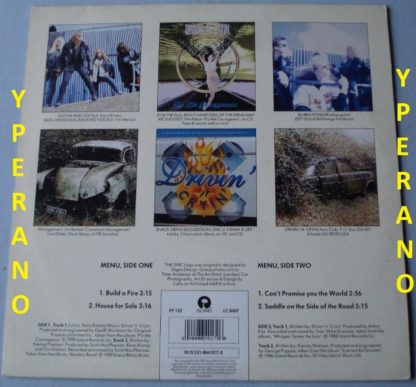 DRIVIN N CRYING: Build a fire 10" Ltd Original gatefold Fold-out PS. [novelty sleeve opens as book of matches] Check video