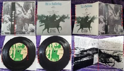 ALL IS SUFFERING 7" Ultra Rare US Death Grind. Pressed in 100 copies! Check audio.