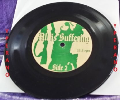 ALL IS SUFFERING 7" Ultra Rare US Death Grind. Pressed in 100 copies! Check audio.