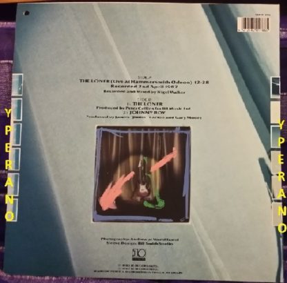 GARY MOORE: The Loner 12" (Limited Edition Live 12 min. version)- 3 songs, 20 minutes. Check videos
