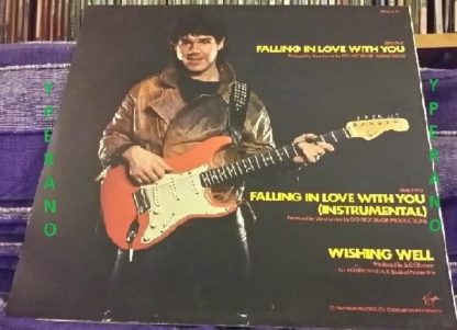 GARY MOORE: Falling In Love With You 12" UK + instrumental version + Free cover. Highly Recommended.