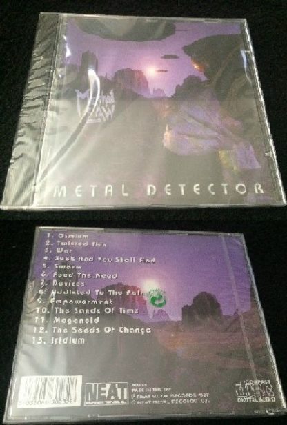 MARSHALL LAW: Metal Detector CD. Original 1st press Neat Metal CD. Check audio samples.