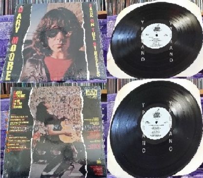 GARY MOORE: Back on the Streets LP SLAM 10 with Phil Lynott, Thin Lizzy, Simon Phillips, Don Airey. Check videos