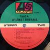 SAGA: Wildest Dreams LP + inner with lyrics. Check video + samples. HIGHLY Recommended.