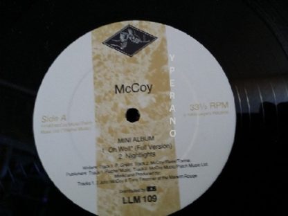 McCOY: Mini Album 1983 LP (LEGACY LLM 10). Used / second hand. NWOBHM a la Samson, Mammoth. + Fleetwood Mac cover.