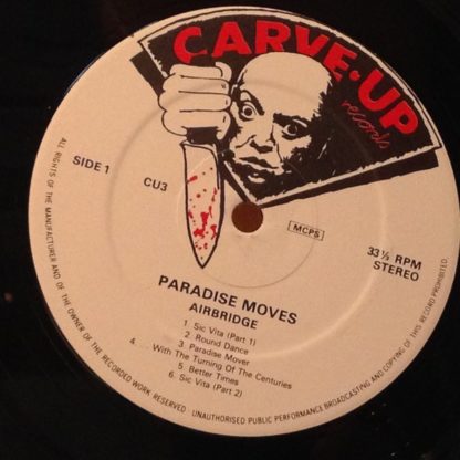 AIRBRIDGE: Paradise Moves LP 1982 UK PRIVATE. Great NEO PROG. Mint condition. Check samples