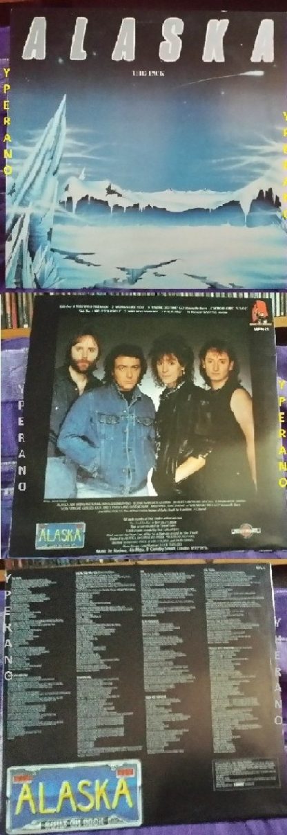 ALASKA: The Pack LP Great album by the ex -Whitesnake guitarist. Check AUDIO samples