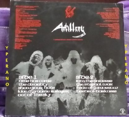 ARTILLERY: Fear of Tomorrow LP (Neat Records, 1985). Rare original UK pressing. Top technical Thrash Metal from Denmark