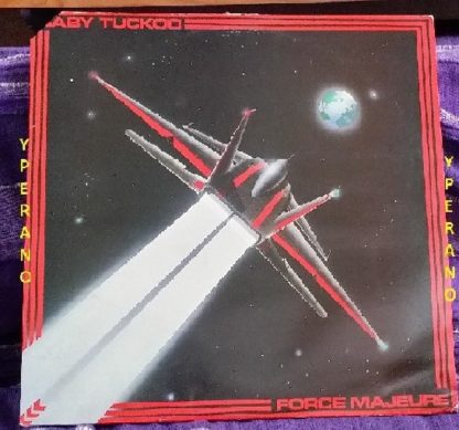 BABY TUCKOO: Force Majeure LP 1986 on Music for Nations with inner sleeve. Hard Rock NWOBHM Geddes Axe gutarist, Accept singer.