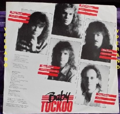BABY TUCKOO: Force Majeure LP 1986 on Music for Nations with inner sleeve. Hard Rock NWOBHM Geddes Axe gutarist, Accept singer.
