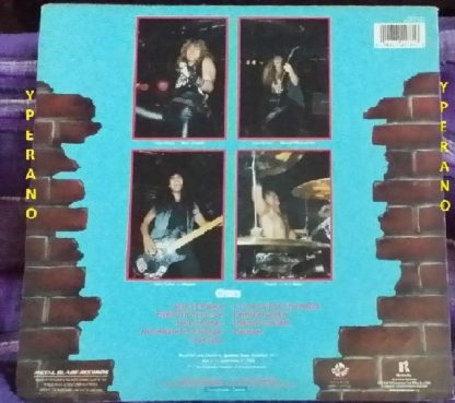 CITIES: Annihilation Absolute LP Metal Blade. on drums A.J. Pero (Twisted Sister). A la Metal Church, Savatage, Armored Saint