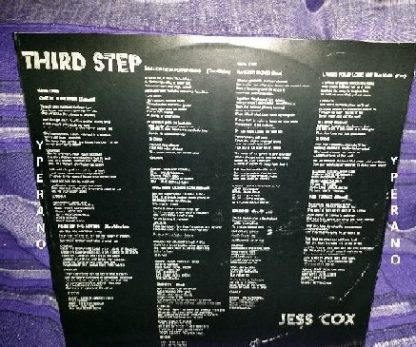 Jess COX: Third Step LP WHITE LABEL test pressing. Rare Tygers of Pan Tang singer. N.W.O.B.H.M Melodic Heavy Metal. Check video