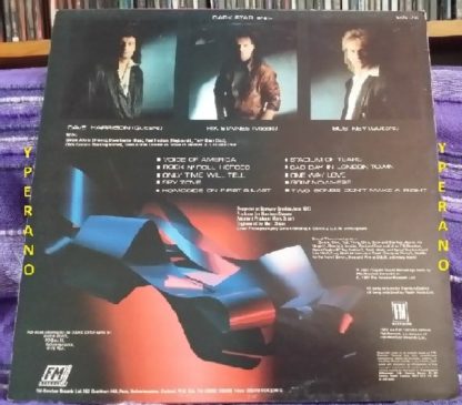 DARK STAR: Real to Reel LP (UK issue, inner, FM Records) Mega N.W.O.B.H.M. / A.O.R classic.
