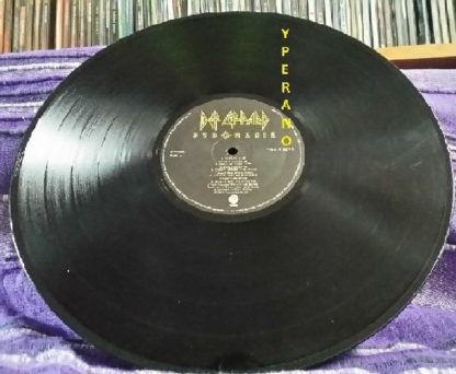 DEF LEPPARD: Pyromania LP Canadian issue 1983 Check videos