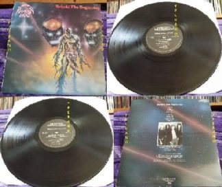 DIAMOND HEAD: Behold the beginning LP UK 1986. Check samples