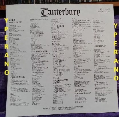 DIAMOND HEAD: Canterbury LP (incl. Inner). Totally classic. Check video + audio samples