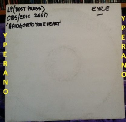 EXILE: Hang On To Your Heart LP. Ultra RARE Test Pressing White label. Check the Number 1 hits. Best country West Coast AOR LP