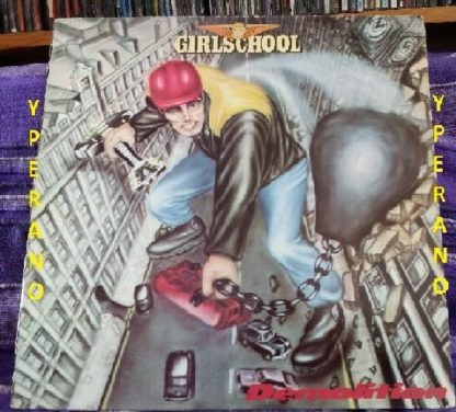 GIRLSCHOOL: Demolition LP UK 1980 a NWOBHM Classic! Check audio