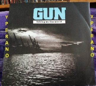 GUN: Taking on the World 12" Great Phil Lynott, Thin Lizzy cover "Don't Believe A Word". Check video
