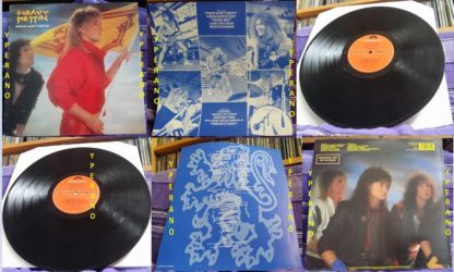 HEAVY PETTIN: Rock Ain't Dead LP PROMO + inner. 1985 NWOBHM masterpiece. Vinyl in MINT condition, original UK