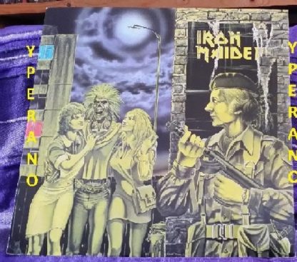 IRON MAIDEN: Women in Uniform 12" UK. Mint condition. (Skyhook cover) + Invasion + Phantom of the Opera (live Marquee 4-7-1980)