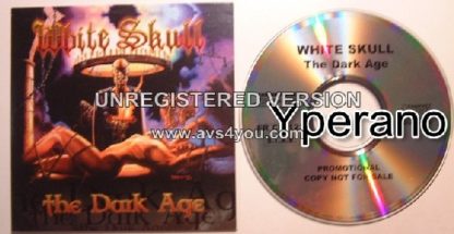 WHITE SKULL: The Dark Age PROMO CD. It is all about the Medieval Times, Epic Stories, Viking Tales..Power Metaaaaal!!