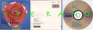 Peter GABRIEL: Big Time CD Gatefold card sleeve w. lyrics, 5 songs, 26 min. Stewart Copeland (The Police) on drums. Check video