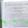 Glenn HUGHES: Save Me Tonight (I'll be waiting) CD Signed, Autographed. Small punch hole. Check Stevie Wonder cover + video