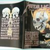 Monsters Of Rock Festival programme 1995 Metallica, Therapy, Skid Row, Slayer, Slash, White Zombie, Machine Head, Warrior Soul
