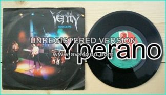 VERITY: Rescue Me 7" + Stop Pretending. John Verity on vocals ex Argent and Phoenix singer. Hard Rock anthem! .