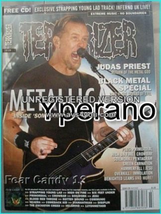 TERRORIZER 129 Mar 2005, Metallica (inside some kind of Monster) Black Metal Special part 2, Judas Priest. MINT CONDITION