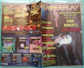 Powerplay magazine 15. 2000. Kane Roberts on cover, Kill II This, Stratovarius, Machine Head, The Gathering, Misery Loves Co.,