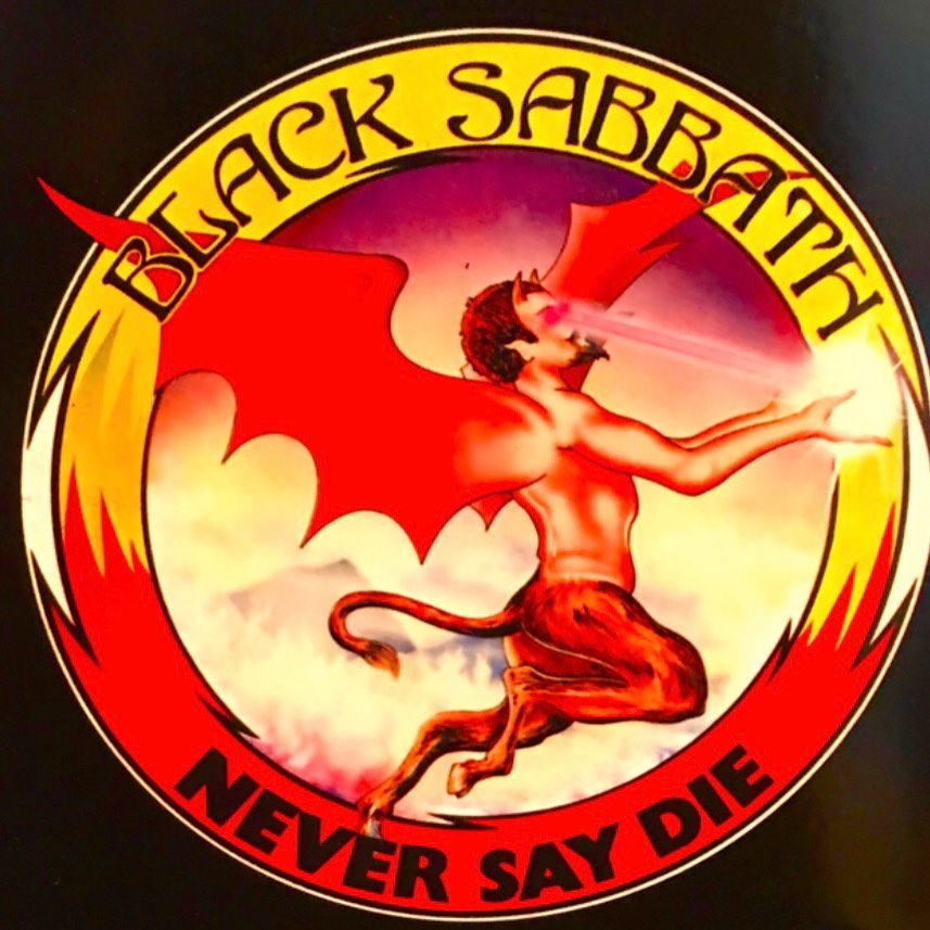 Black Sabbath: Never Say Die CD VERTIGO 830 789-2. Rare, analogue 