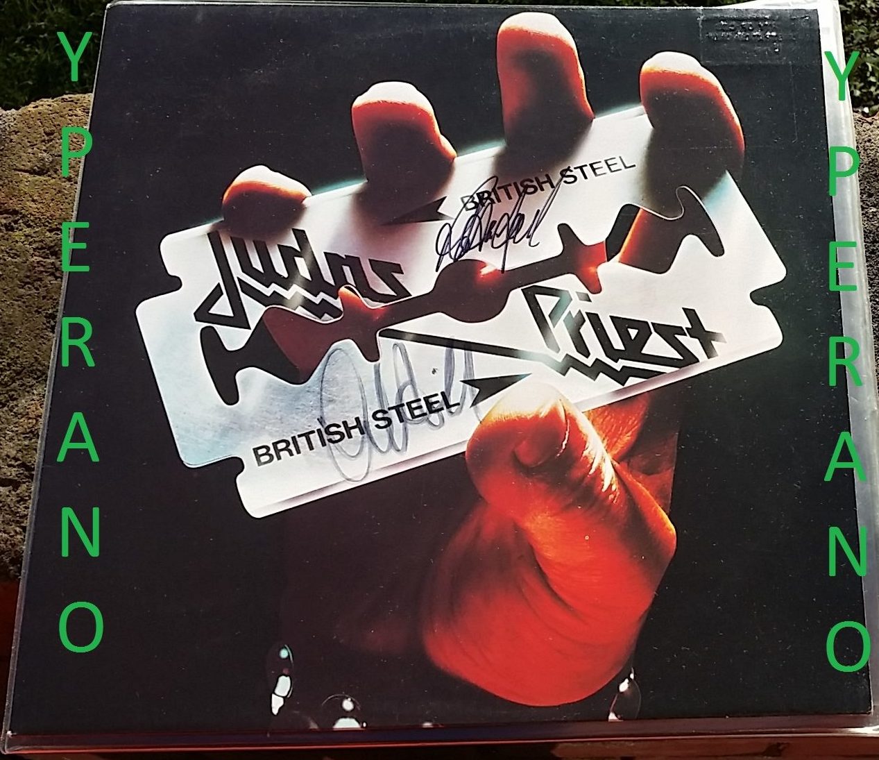 Judas Priest British Steel 20" Necklace Razorblade Halford, Tipton,  Downing NEW