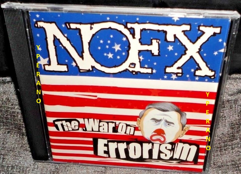 NOFX: The War on Errorism CD. (with enhanced CD portion). punk