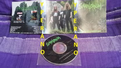 SANATORIUM: Arrival of the forgotten ones CD rare NO BACK COVER. Great Death Metal! CHECK all SAMPLES.