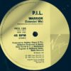 P.I.L. Public Image Ltd: Warrior 12" Dave Dorrell Remix. Johnny Rotten / John Lydon The Sex Pistols singer. Check video