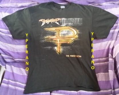 DragonForce T-shirt with Tour Dates (front + back prints), L size.